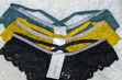 Aj Lace Panties - Teal, Mustard, Black - 2