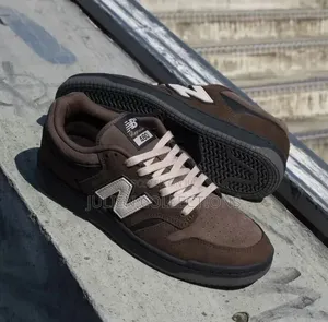 New Balance NB 480 Coffee Brown & Cream Sneakers