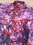 Adire African Print Shirt - Men's Medium - 2