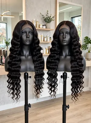 Human Hair Extensions - 30 Inch Curly Wig