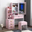 Brand New Vanity Dresser with LED Light - 1