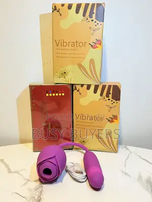 Rose Shaped Clitoral Suction Vibrator