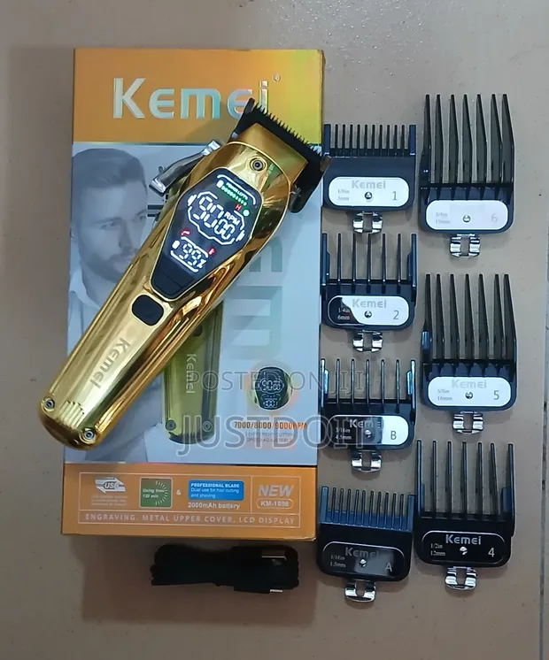 Kemei 1698 Rechargeable Hair Clipper - 1