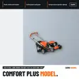 Oleomac G48 Petrol Lawn Mower Comfort Plus 46-48cm K605 139cc - 1