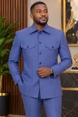 Political Safari Suit - Long Sleeves - 3