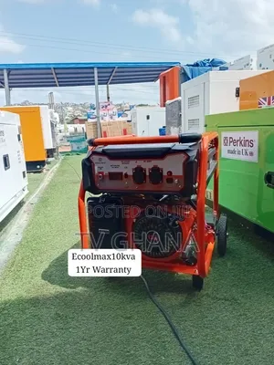 Heavy-Duty Ecoolmax 10KVA Generator