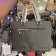 Unisex Luxury Leather Briefcase - 3