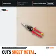 Milwaukee Aviation Snip Straight Yellow 260mm - 1