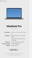 Apple MacBook Pro 2019 16" Intel Core i9 16GB RAM 1TB SSD - 1