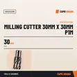 Milwaukee Milling Cutter 30mm x 30mm P1M - 2