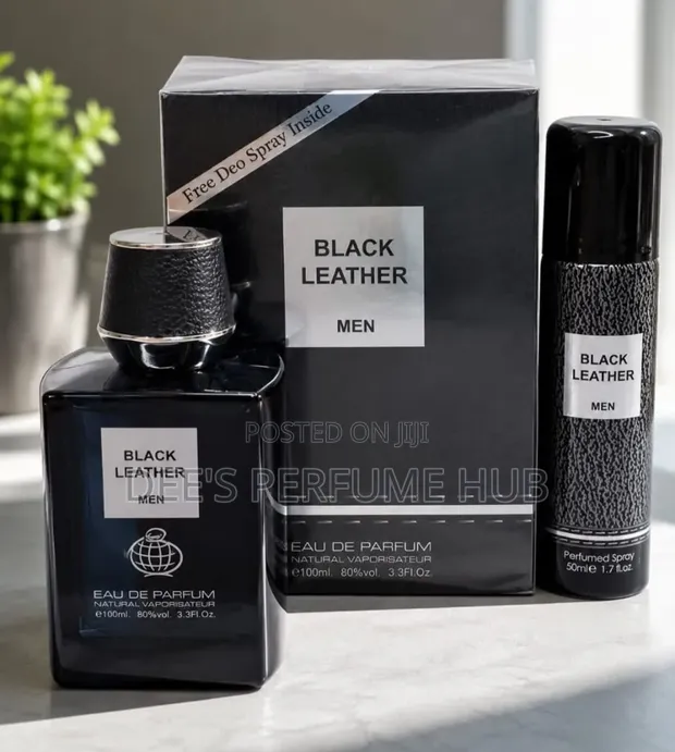 Fragrance World Black Leather Eau De Parfum - 100ml - 1