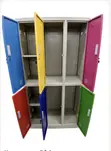 6 Door Colourful Metal Lockers - 4