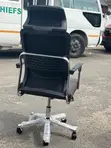 High-Back Executive Office Swivel Chair - Dark Brown - 1