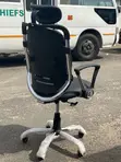 Orthopedic Office Chair with Headrest - 1