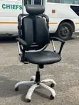 Orthopedic Office Chair with Headrest - 2
