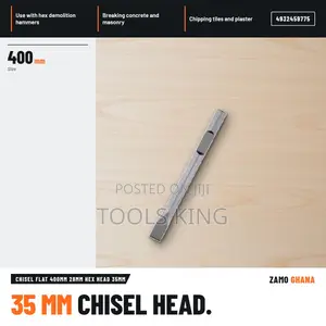 Milwaukee Flat Chisel 400mm Hex Head