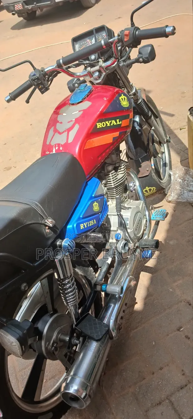 Royal RY125 Motorcycle 2024 Black - 1
