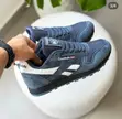 Reebok Classic Leather Navy and Blue Suede - 1