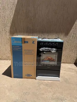 Midea 4-Burner Gas Cooker with Oven and Grill (50x50)