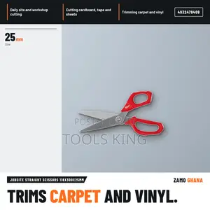 Milwaukee Jobsite Straight Scissors 25mm