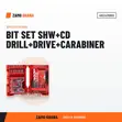 Milwaukee Bit Set with Drill/Driver and Carabiner - 1