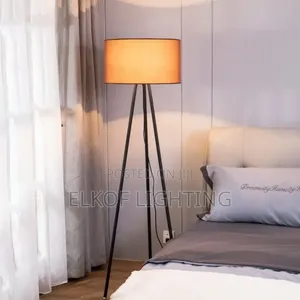 WINGLAND Fabric Tripod Floor Lamp - European Design