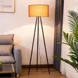 WINGLAND Fabric Tripod Floor Lamp - European Design - 3