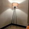 WINGLAND Fabric Tripod Floor Lamp - European Design - 4