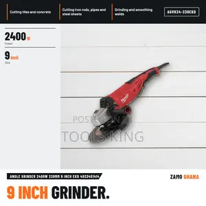 Milwaukee Angle Grinder 2400W 230mm (9 Inch) - AGVK24-230EKD