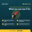 Milwaukee Angle Grinder 2400W 230mm (9 Inch) - AGVK24-230EKD - 2