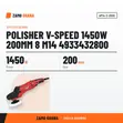 Milwaukee AP14-2-200E Polisher 1450W 200mm - 2