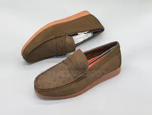 Clarks Branded Penny Loafers