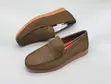 Clarks Branded Penny Loafers - 1
