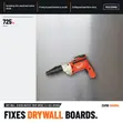 Milwaukee Dry-Wall Screw-Driver 725W 1/4" Hex - 1