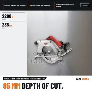 Milwaukee Circular Saw 2200W 235mm CS85SB