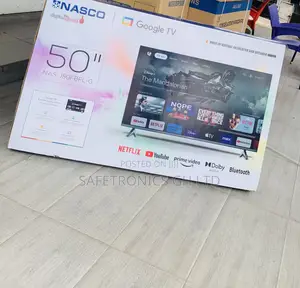 Nasco 50 Inch Frameless Full HD Smart Android TV