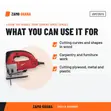 Milwaukee Jigsaw Top-Handle 750W JSPE135TX - 3