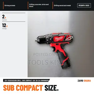 Milwaukee 12V Sub Compact Percussion Drill