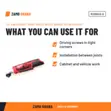 Milwaukee 12V Sub Compact Right Angle Impact Driver - 2