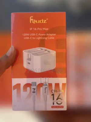 Fsudz 120W Ultra-Fast Charger & Cable Set (CH-P8)
