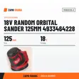 Milwaukee 18V Random Orbital Sander (125mm) - 2