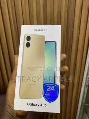 New Samsung Galaxy A06 128GB Gold