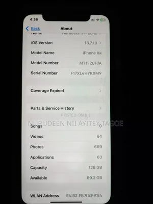 Apple iPhone XR 128GB Pink
