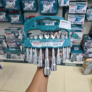 Total Tools 9-Piece L-Shaped Socket Wrench Set