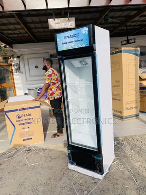 Brand New Nasco NAS-FL360-1DR 298L Single Door Display Fridge