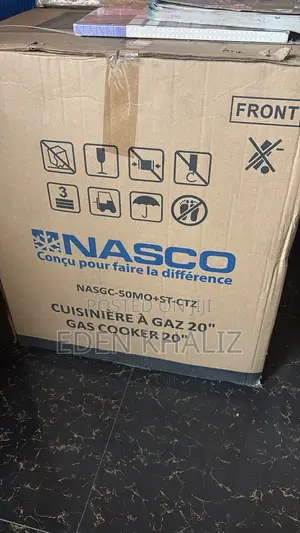 Nasco 20" Gas Cooker with Oven & Grill