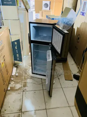 Brand New Nasco NASF2-13FL 112L Double Door Top Freezer Fridge