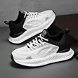 Achock Black and White Unisex Sneakers - Sizes 42 & 43 - 3