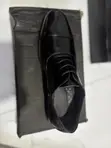 Alexander McQueen Men's Black Leather Loafers (42-44) - 1