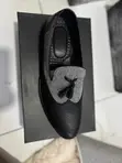 Alexander McQueen Men's Black Leather Loafers (42-44) - 4